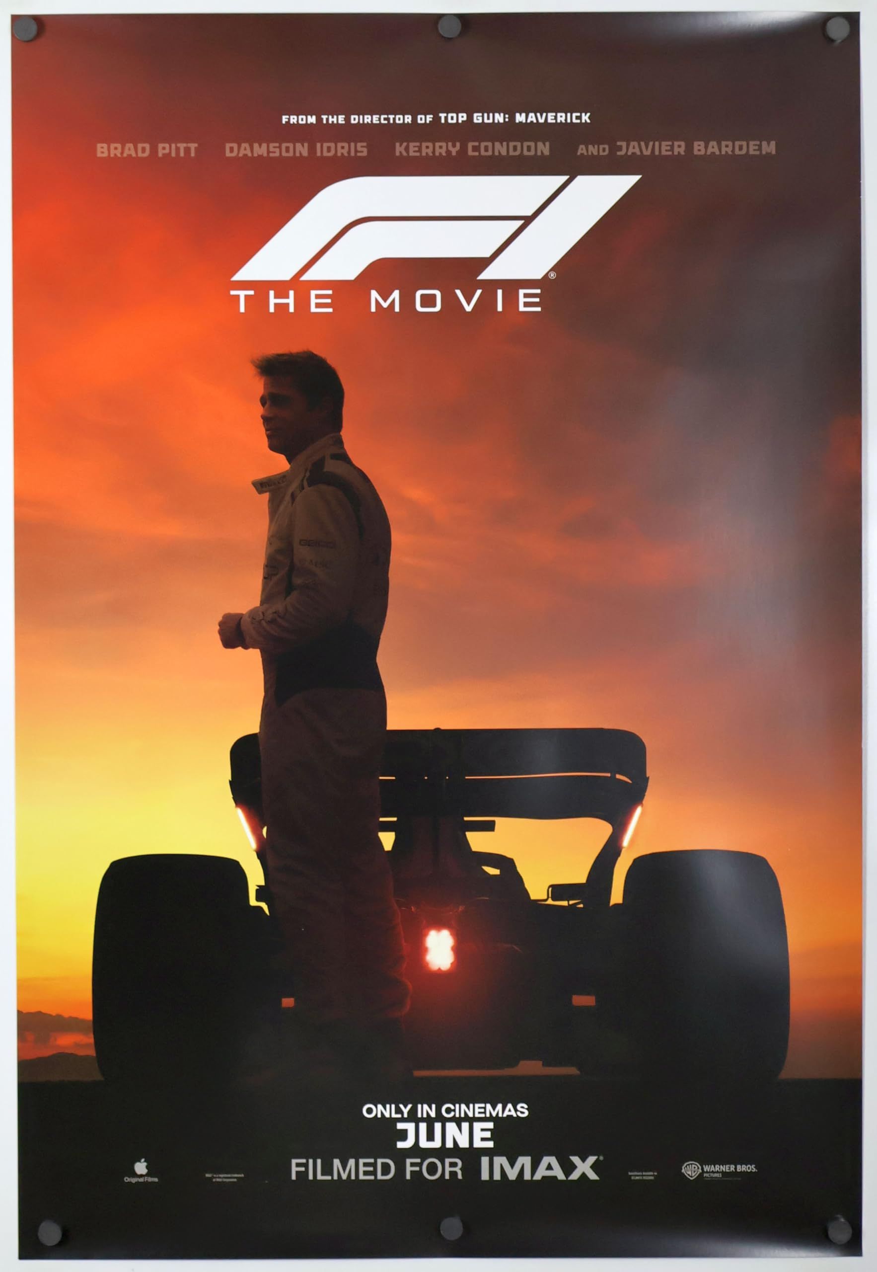 F1 Movie Poster