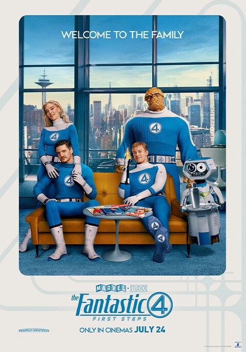 The Fantastic Four: First Steps Movie Poster
